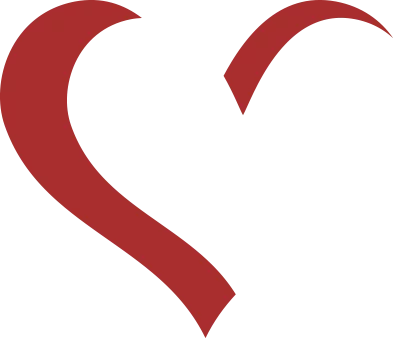 cutout heart logo